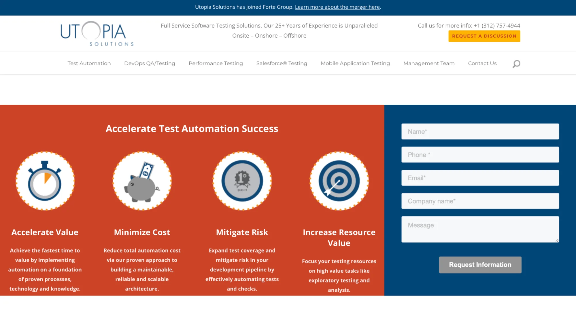 Utopia Solutions (part of Forte Group)